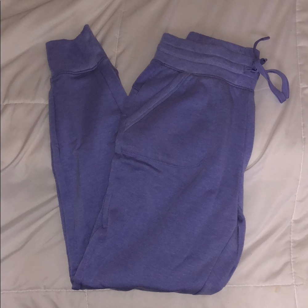 purple sweatpants